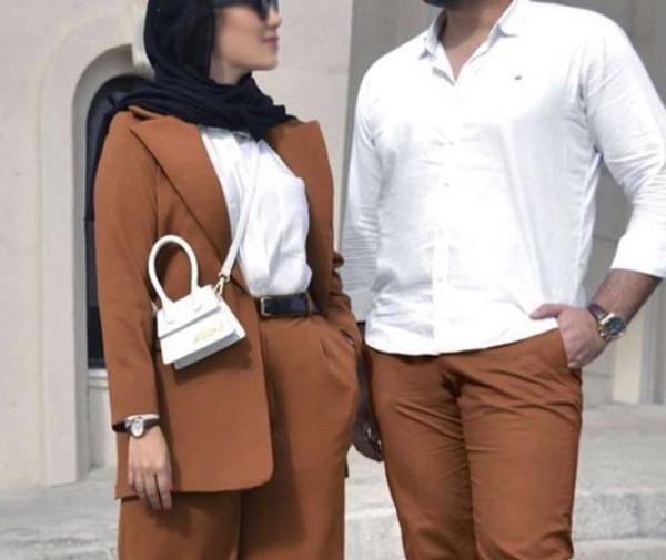 عکس آتلیه اسپرت زن و شوهر