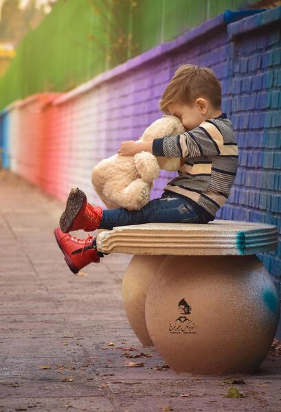 عکس آتلیه نیم رخ