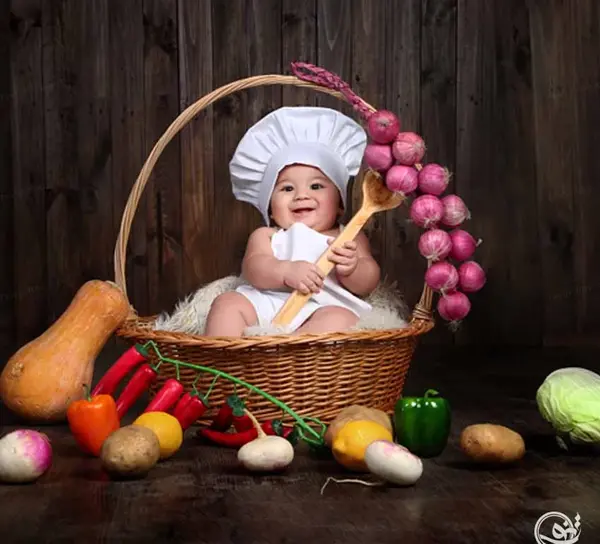 مدل عکس آتلیه ای دختر بچه