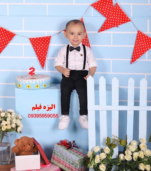 عکس آتلیه تولد پسر بچه
