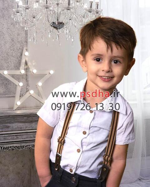 عکس پسر بچه در آتلیه