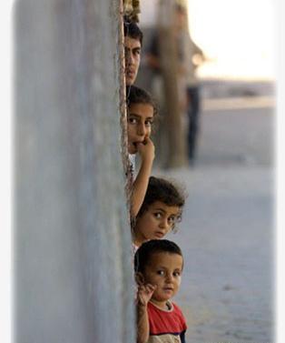 عکس یک کودک فلسطینی
