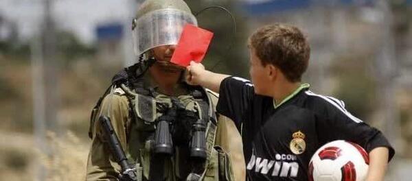 عکس یک کودک فلسطینی