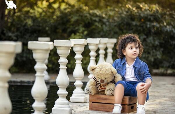 مدل عکس کودک در فضای باز