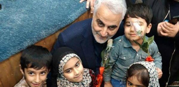 عکس کودکی شهید حاج قاسم سلیمانی