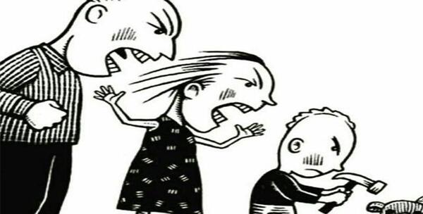 عکس پرخاشگری کودک