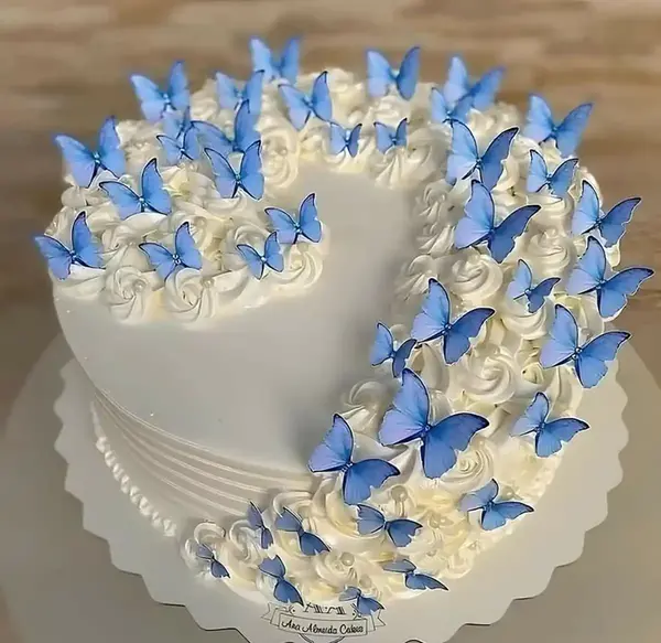 عکس کیک بنفش خوشگل