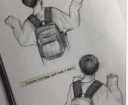 عکس جونگ کوک سیاه قلم