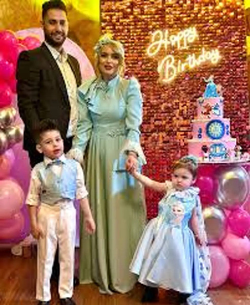 عکس پدر کاپشن صورتی