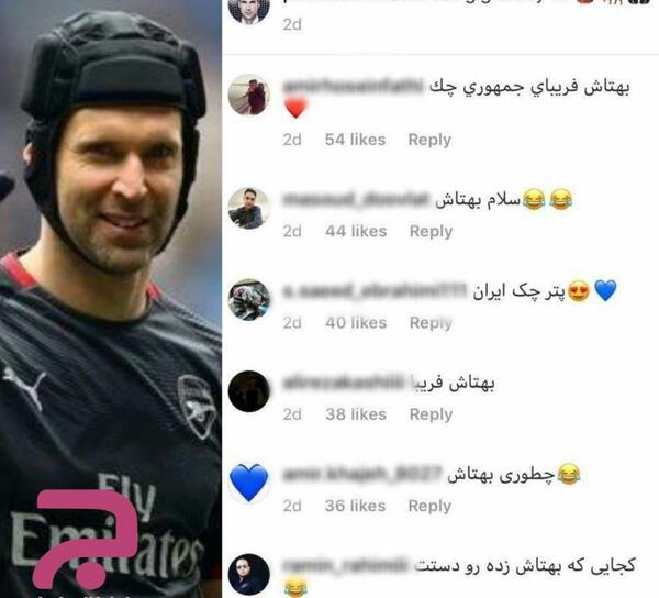 عکس پیتر چک با کلاه