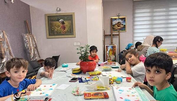 عکس نقاشی های زیبا برای بچه های ۸ ساله
