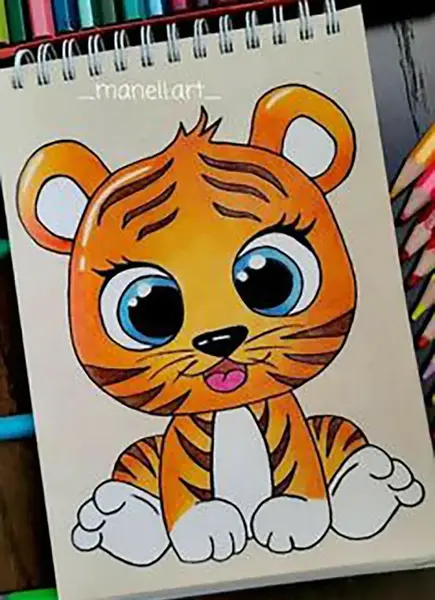 عکس نقاشی های زیبا برای بچه های ۹ ساله