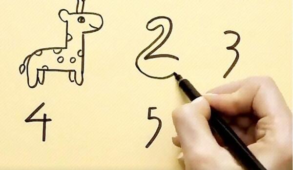 عکس نقاشی های زیبا و ساده با گواش