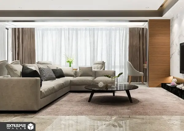 عکس انواع چیدمان مبل راحتی هفت نفره