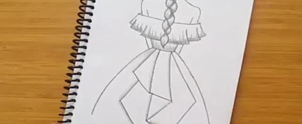 عکس نقاشی دخترانه خیلی آسان و ساده