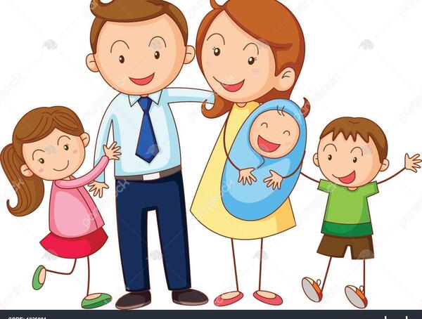 عکس دست خانواده پنج نفره