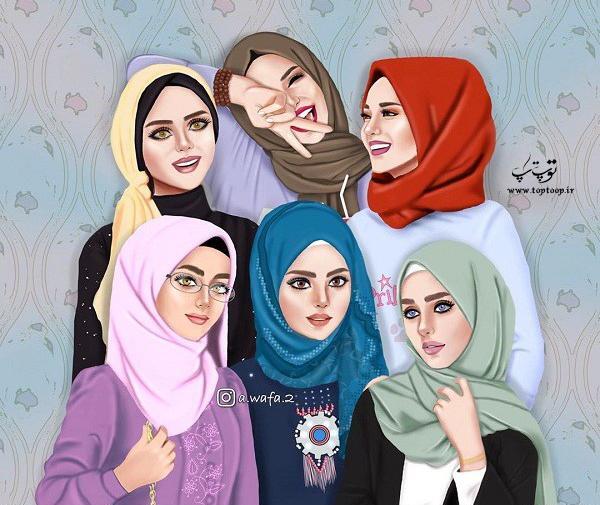 عکس پنج نفره گروه