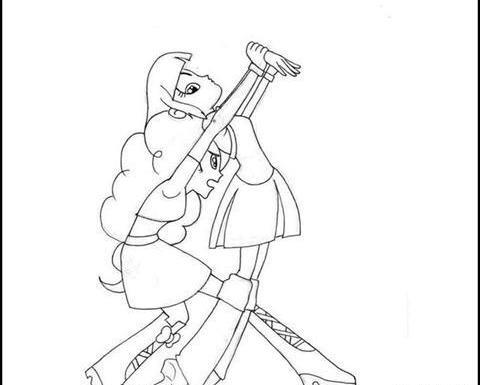 عکس نقاشی دخترانه برای کودکان ۸ ساله