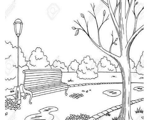 عکس نقاشی پاییزی دخترانه زیبا