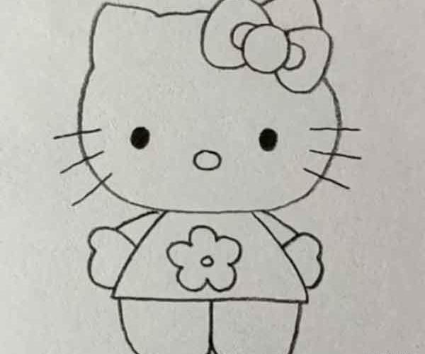 عکس نقاشی دخترانه برای پیش دبستانی ها