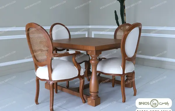 عکس میز ناهار خوری چهار نفره شیک