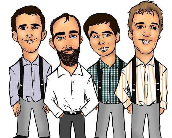 عکس چهار نفره برای گروه دختر پسر