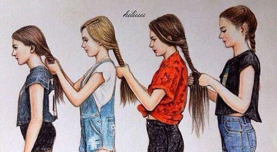 عکس چهار نفره برای گروه کارتونی