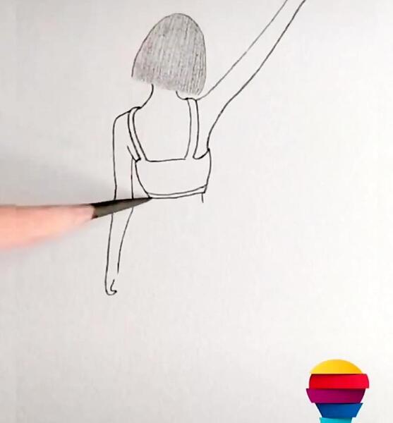 عکس نقاشی دخترانه جدید زیبا