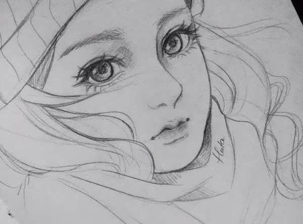 عکس نقاشی دخترانه جدید زیبا