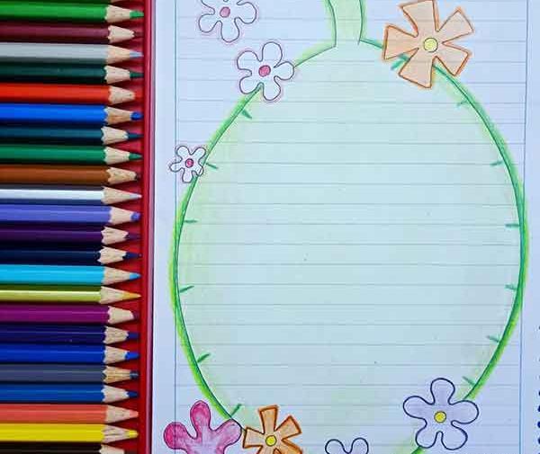 عکس نقاشی دخترانه کلاس چهارم