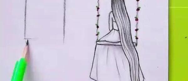 عکس آموزش نقاشی دخترانه حرفه ای