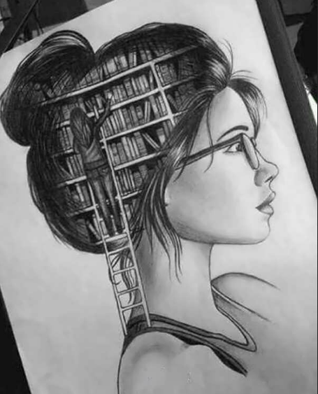 عکس نقاشی دخترانه خیلی زیبا و سخت