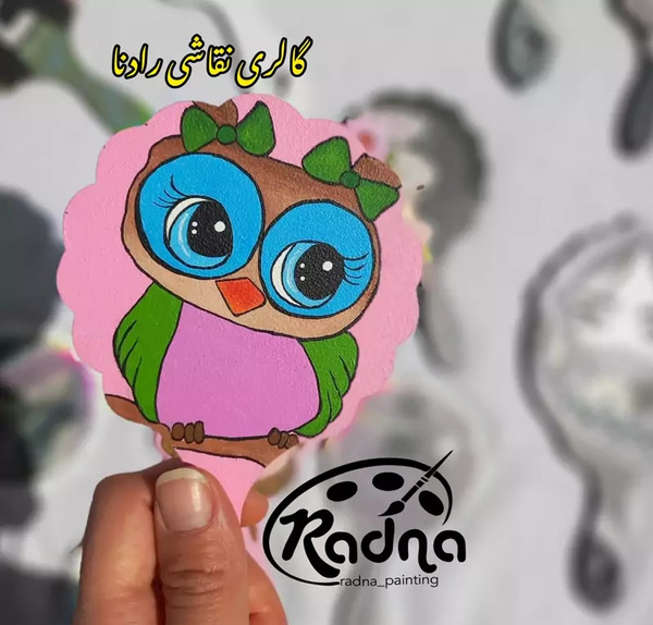 عکس نقاشی دخترانه دستی