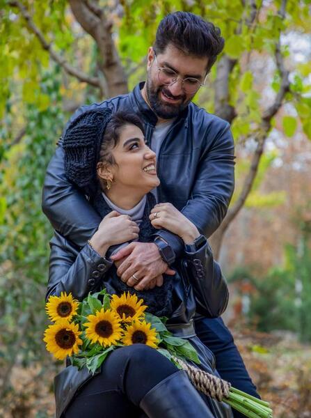عکس دونفره اتلیه ای