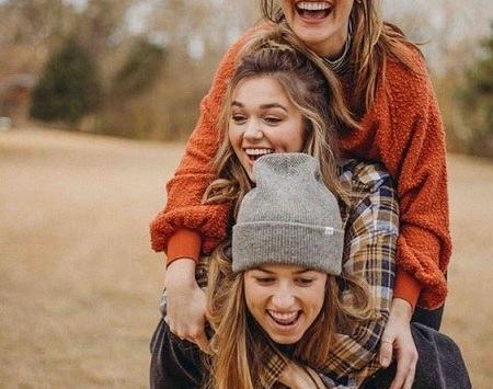عکس سه نفره برای پروفایل دخترانه