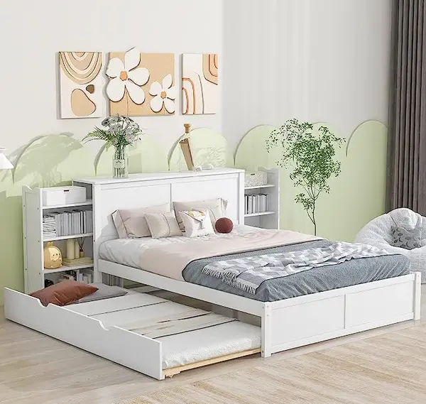 عکس دو نفره روی تخت خواب