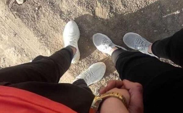 عکس از پا دونفره
