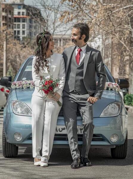 ایده عکس دونفره در آتلیه