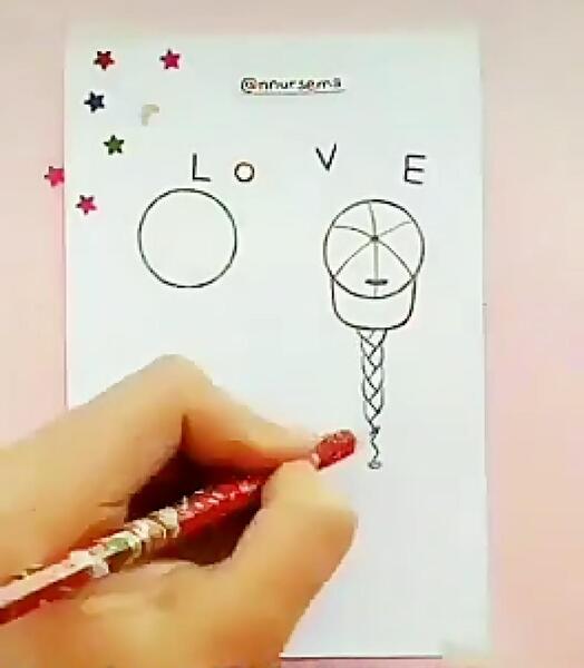 عکس دخترانه نقاشی دو دختر ساده