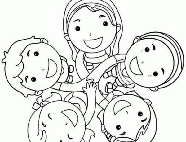 عکس نقاشی دخترانه رفیق ساده