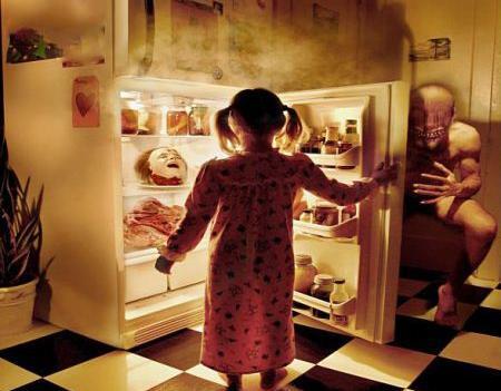 عکس ترسناک برا ترساندن بچه