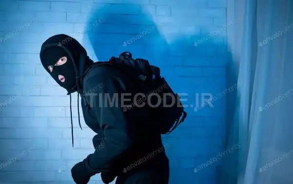 عکس ترسناک ترین دزد
