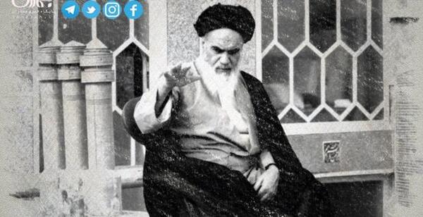 عکس ترسناک امام خمینی