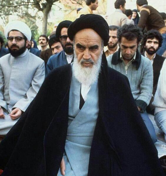 عکس ترسناک امام خمینی
