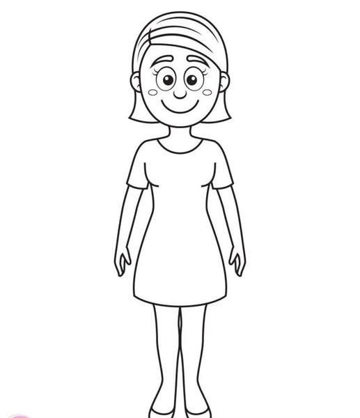 عکس نقاشی دخترانه کوچک طراحی
