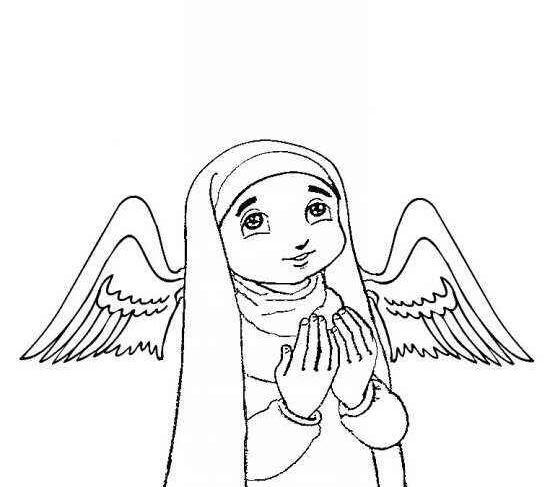عکس نقاشی دخترانه کلاس سوم آسان