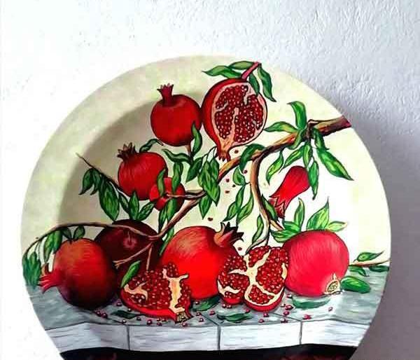 عکس طرح برای نقاشی روی کوزه سفالی