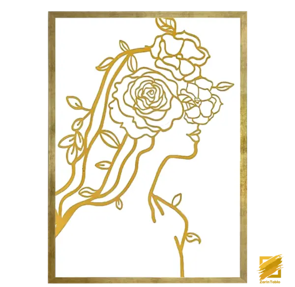 عکس نقاشی دخترانه گلی