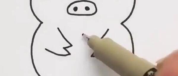 عکس نقاشی دخترانه بامزه گوگولی آسان