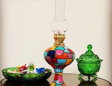 عکس طرح نقاشی روی سفال با اکریلیک